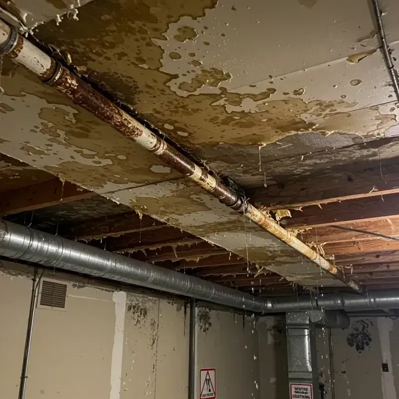 Ceiling Water Damage Repair in Yates Center, KS