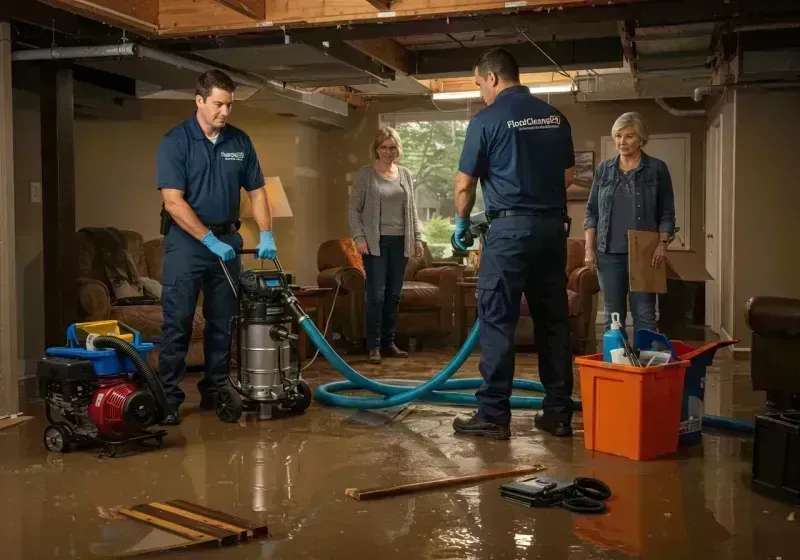 Basement Water Extraction and Removal Techniques process in Yates Center, KS