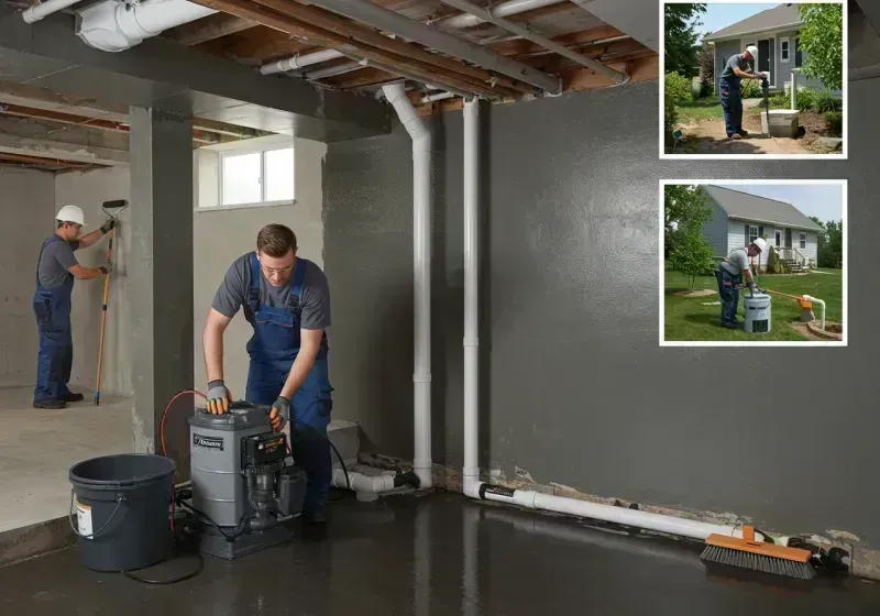 Basement Waterproofing and Flood Prevention process in Yates Center, KS